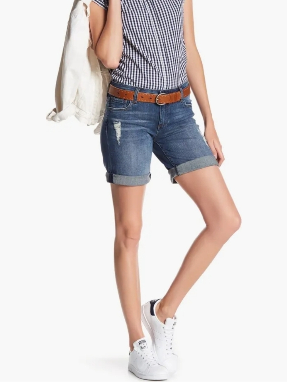 KUT from the Kloth Blue Jean Shorts Size 16
